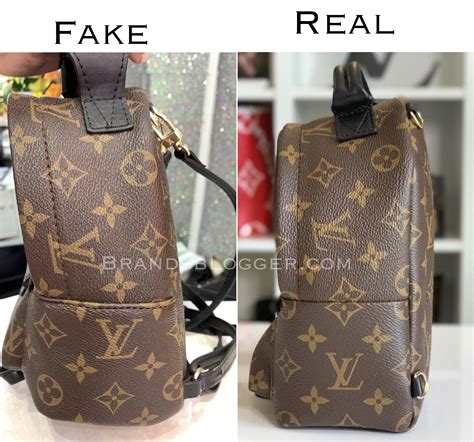 louis vuitton palm springs authentic smaller or bigger than fake|lv mini backpack.